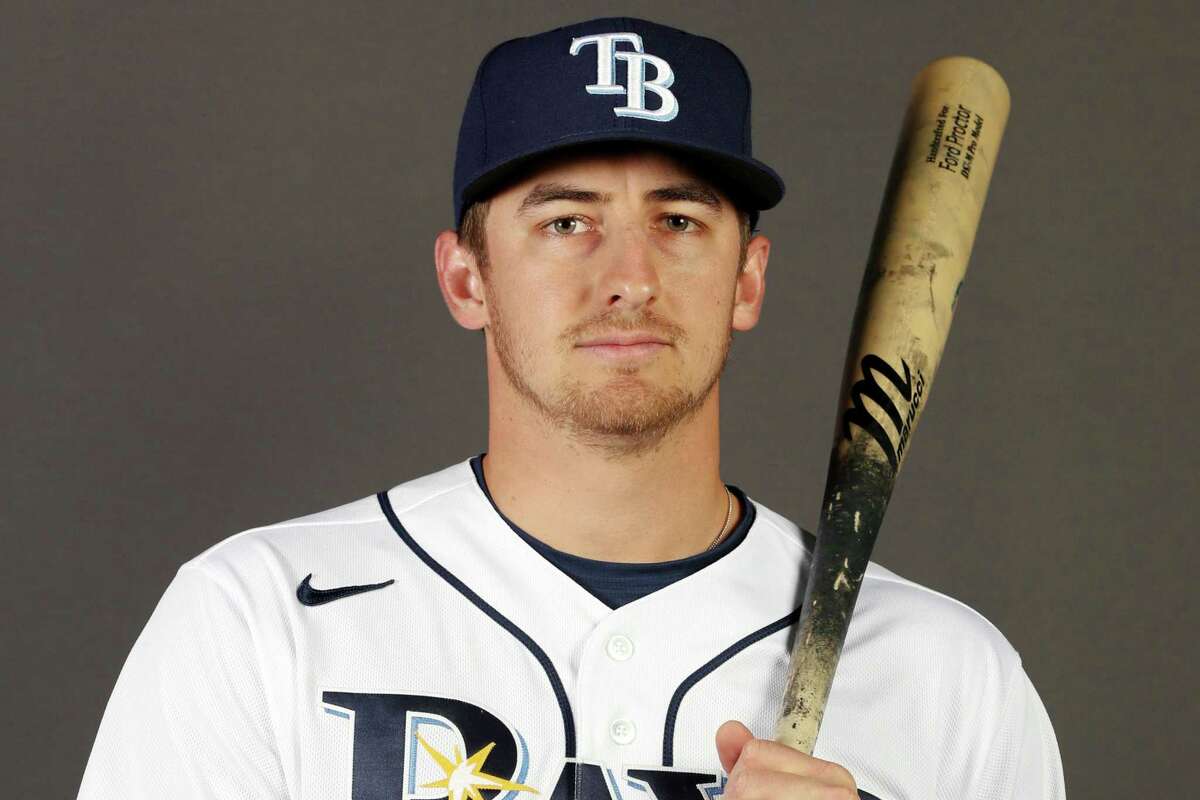 PORT CHARLOTTE, FL - MARCH 17: Ford Proctor #65 of the Tampa Bay Rays poses for a photo during the Tampa Bay Rays Photo Day at Charlotte Sports Park on Thursday, March 17, 2022 in Port Charlotte, Florida. (Photo by Mary Holt/MLB Photos via Getty Images)