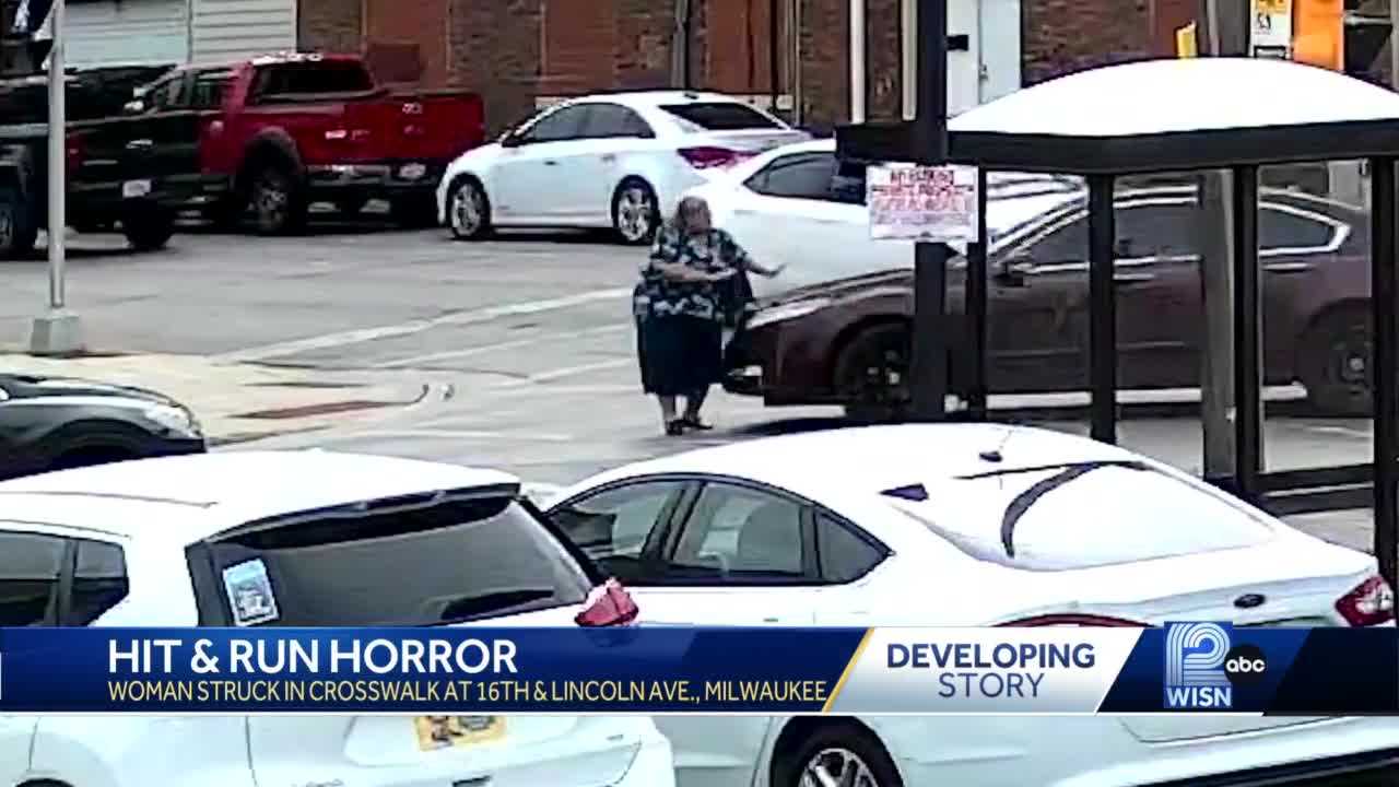 'They hit her and took off': Good Samaritan helps hit-and-run victim