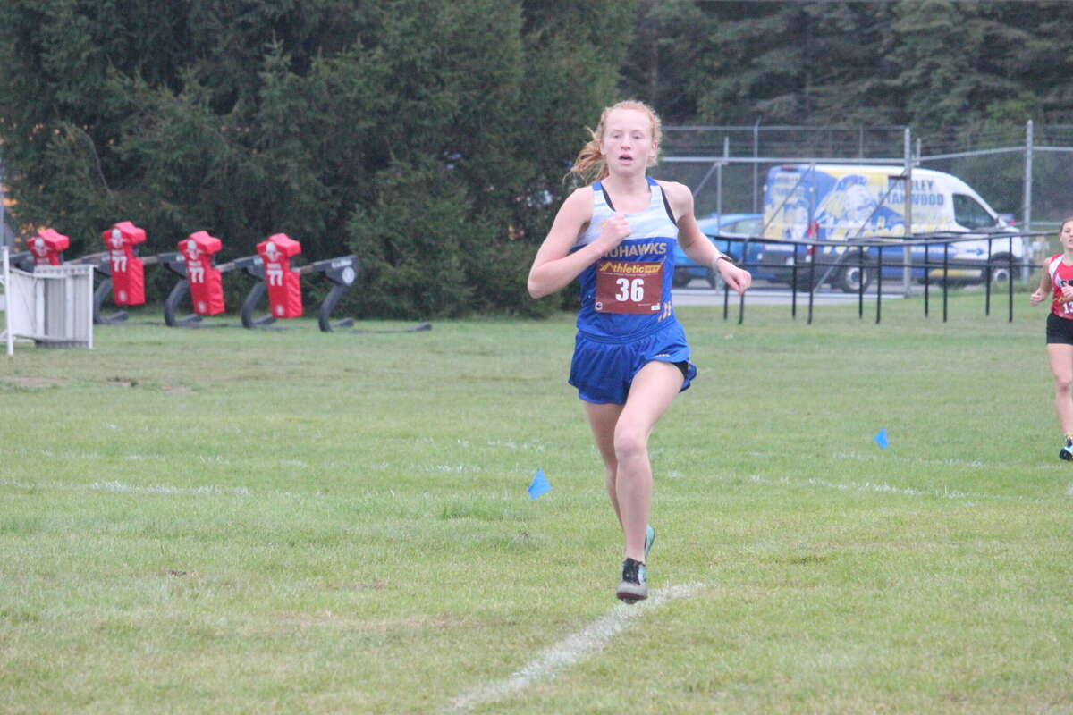 Miranda McNeil won the Mohawk Invitational with a time of 19:25.09, nearly three minutes faster than second place.