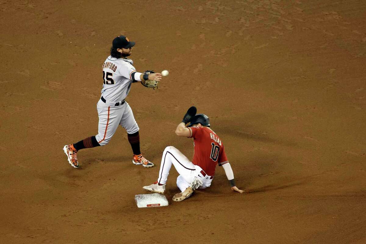 One of Brandon Crawford's biggest fans: Giants teammate Thairo Estrada