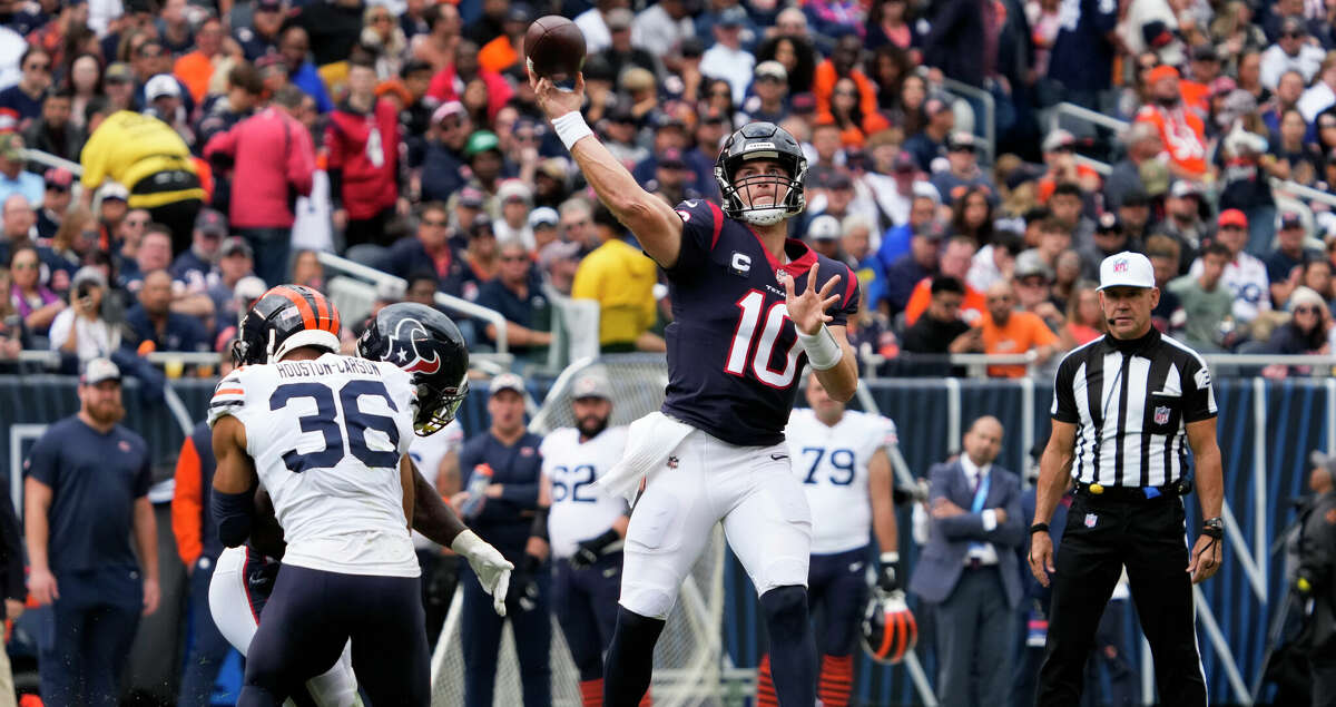 WATCH: Texans rookie S Jalen Pitre dives for interception