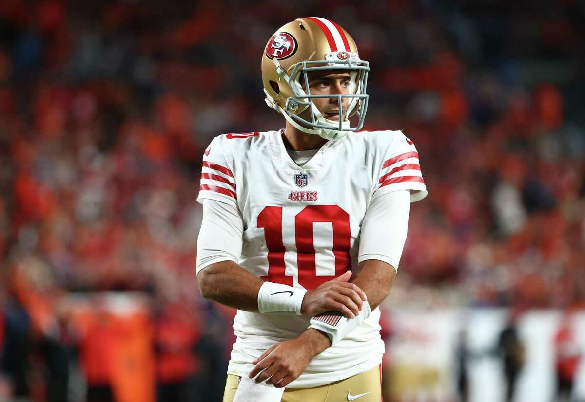 49ers news: Jimmy Garoppolo explains why he's confident he'll start Sunday  against the Texans - Niners Nation