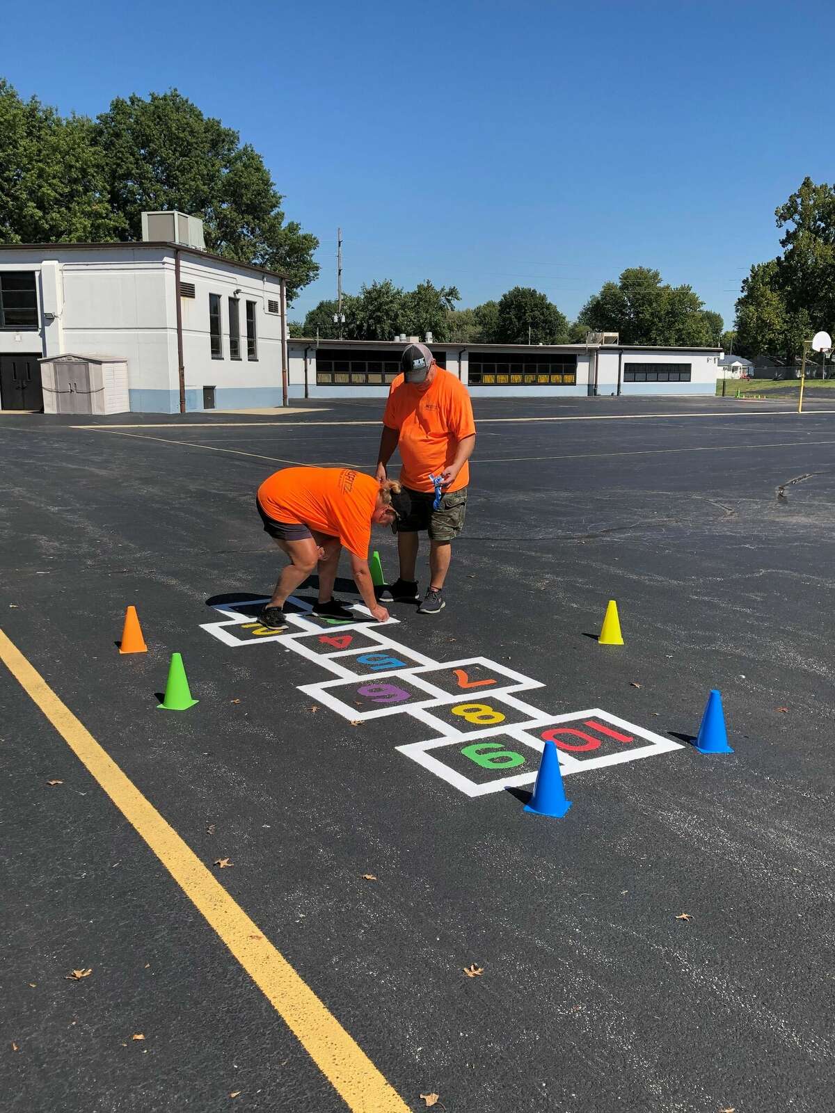 Paint Day at Roxana Central