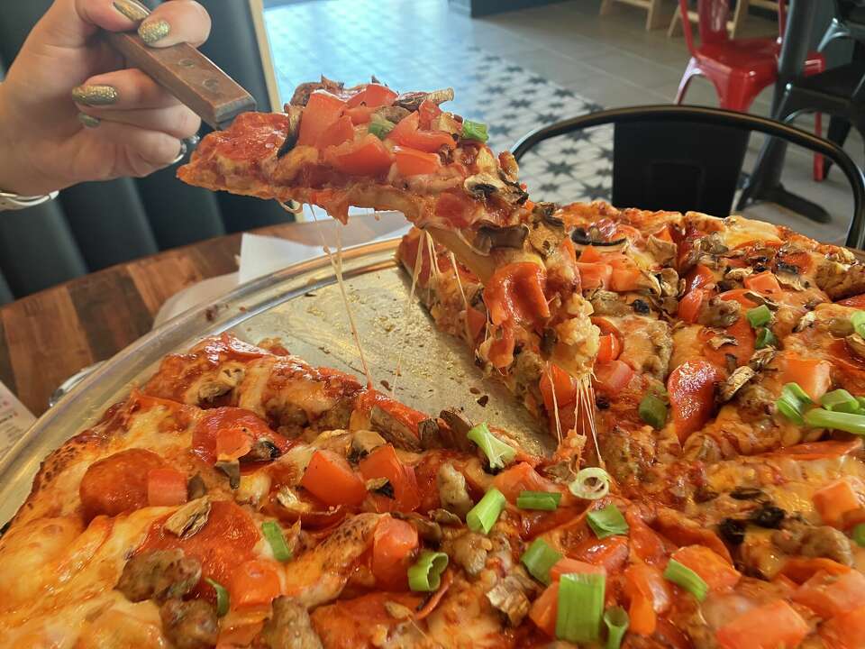 Round Table Pizza San Antonio Tx Round Table Pizza serves up first slices in San Antonio