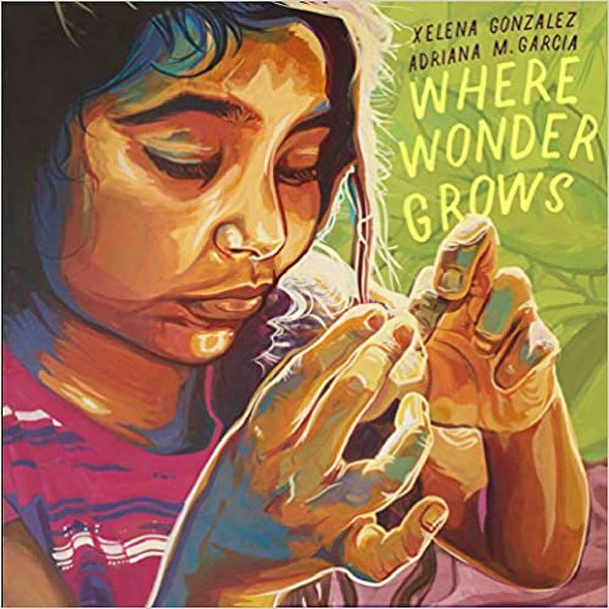 'Where Wonder Grows' by Xelena Gonzalez, book cover.