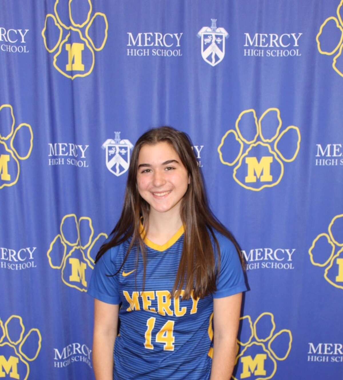 Kate Donlan has helped lead Mercy to an unbeaten record. Mercy is the reigning SCC champion.