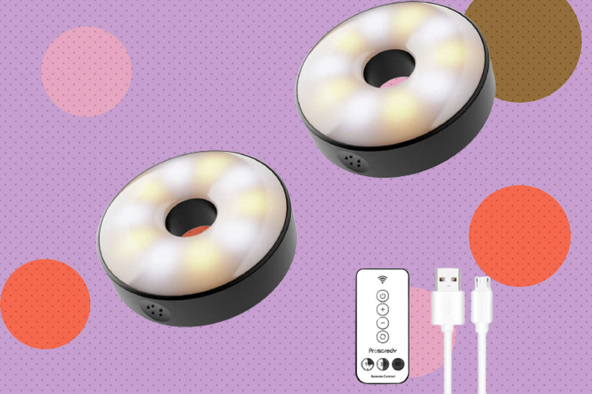 Story photo for Elevate the ambience of any room with a $12 set of wireless puck lights