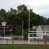 The football field at Watervliet High School on Monday, Sept. 26, 2022, in Watervliet, N.Y. Watervliet City School District officials rescheduled a home football game Friday and moved it to Schuylerville after police said they believed teenagers "loosely associated" with gangs planned to shoot at each other during the game.