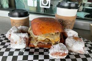 Bite into burgers on beignets, conchas, donuts