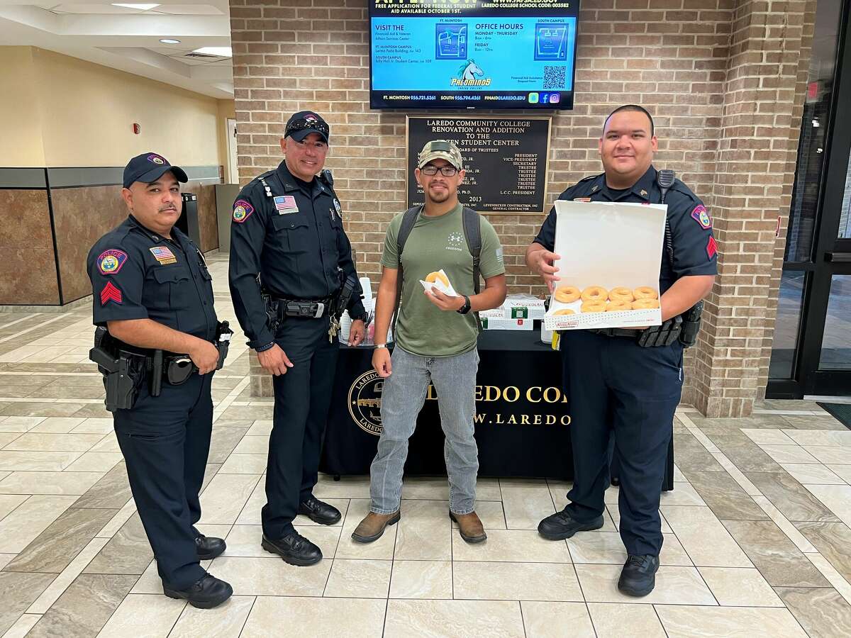 The Laredo College Police Department held its second annual Donuts & Coffee with LC PD event on Monday, Sept. 26, 2022.