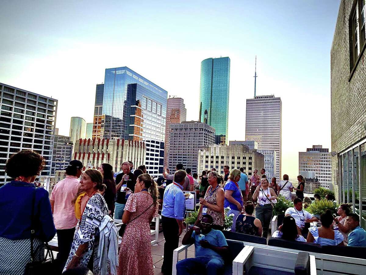 The views are magnificent from Z on 23, Houston's highest open-air rooftop bar at downtown’s Le Meridien Hotel.