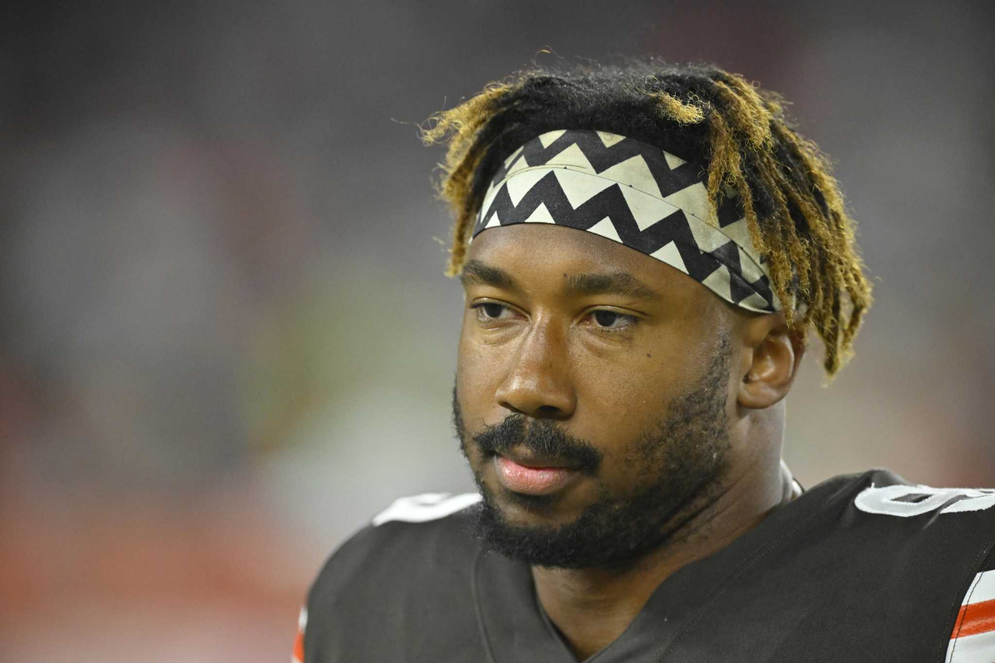 NFL Notes Pro Bowl Game Eliminated Browns Myles Garrett In Crash