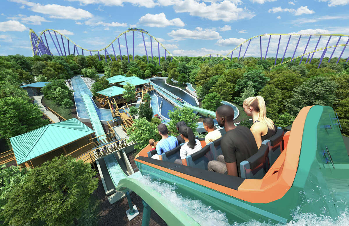 Catapult Falls will feature North America's only vertical lift in a flume coaster that will elevate riders high above the theme park in preparation for a speedy plunge.