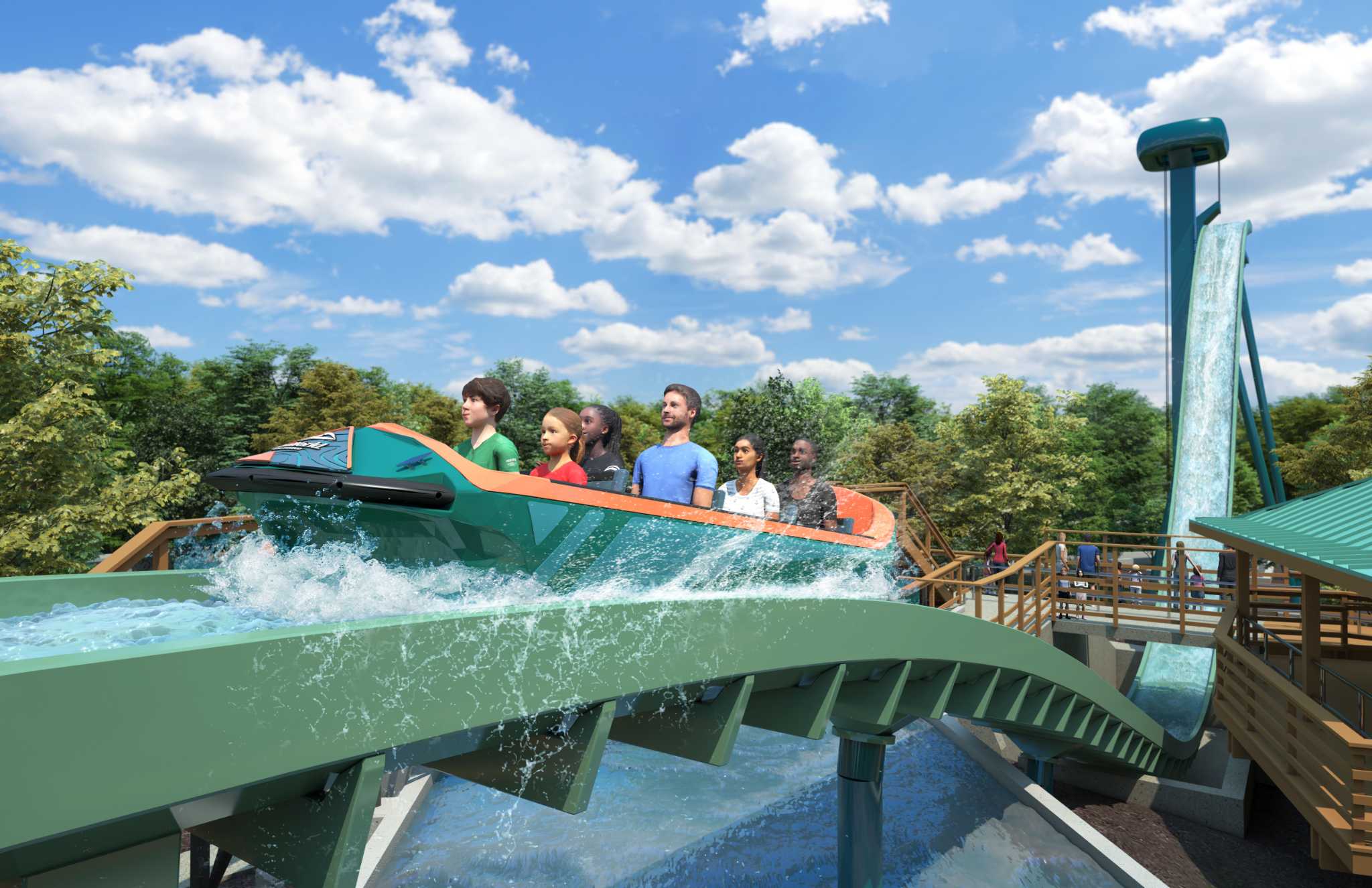 SeaWorld San Antonio to open 'world's first launched flume coaster