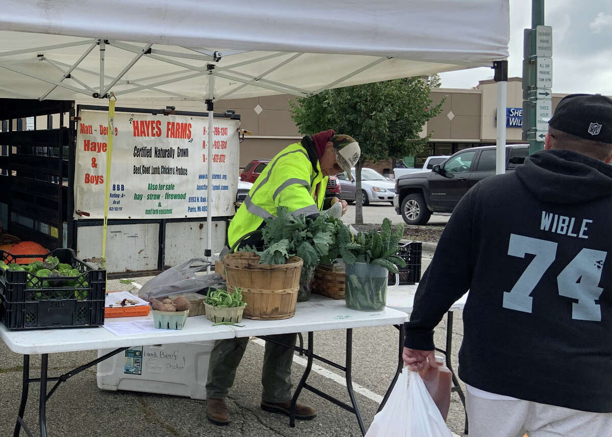 Big Rapids Farmers' Market vendors brave chilly weather