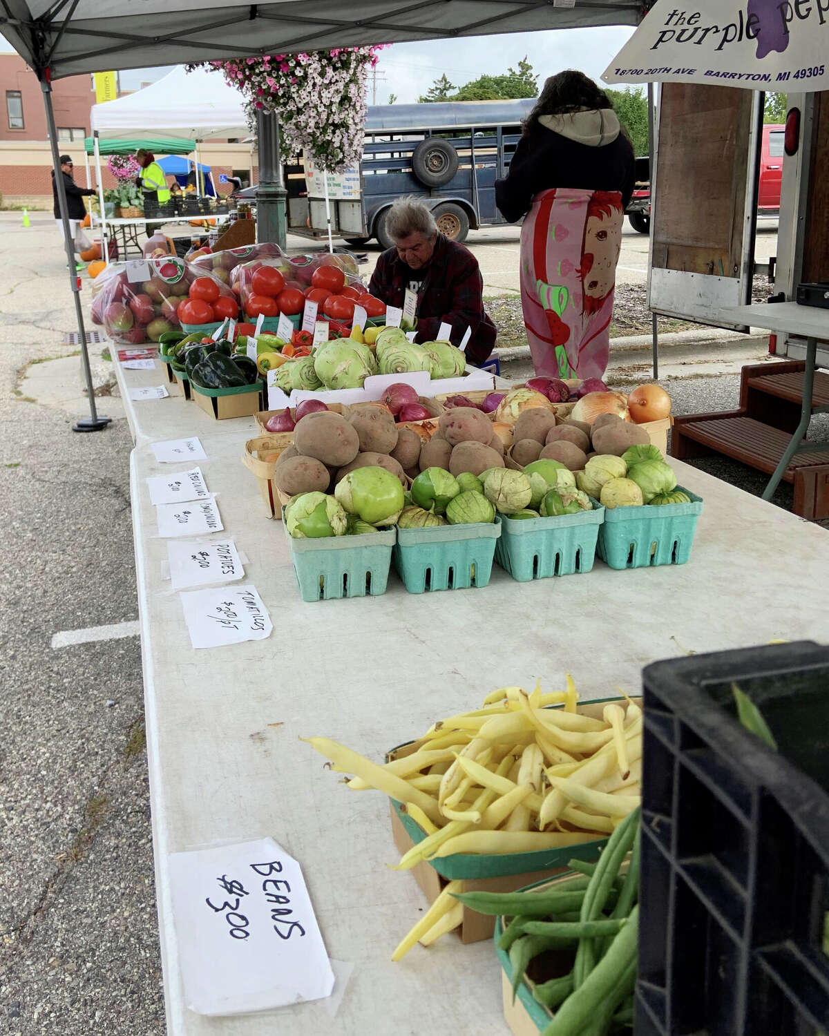 Big Rapids Farmers' Market vendors brave chilly weather