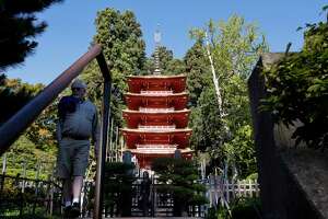 San Francisco’s Japanese Tea Garden pagoda unveiled after its first restoration in a century