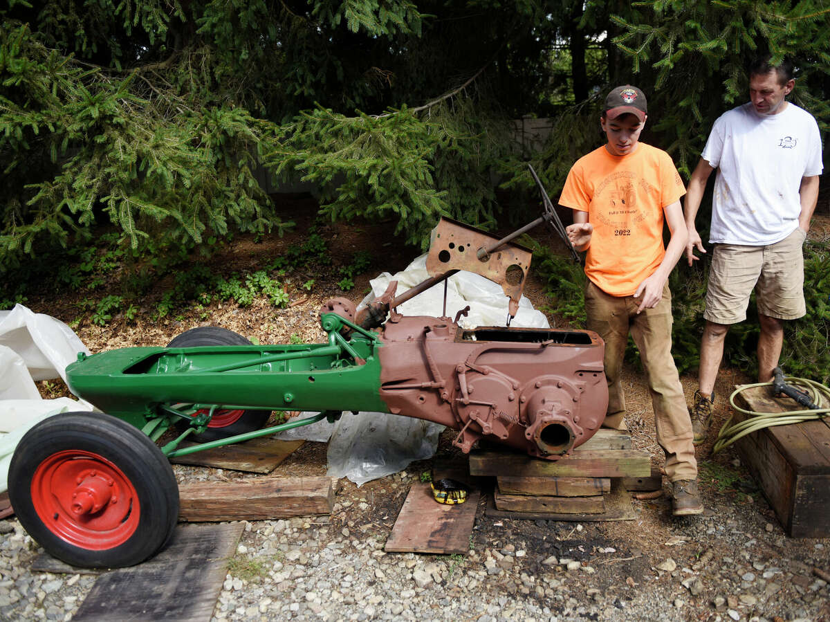 Greenwich teen's love to fix tractors made him a TikTok star