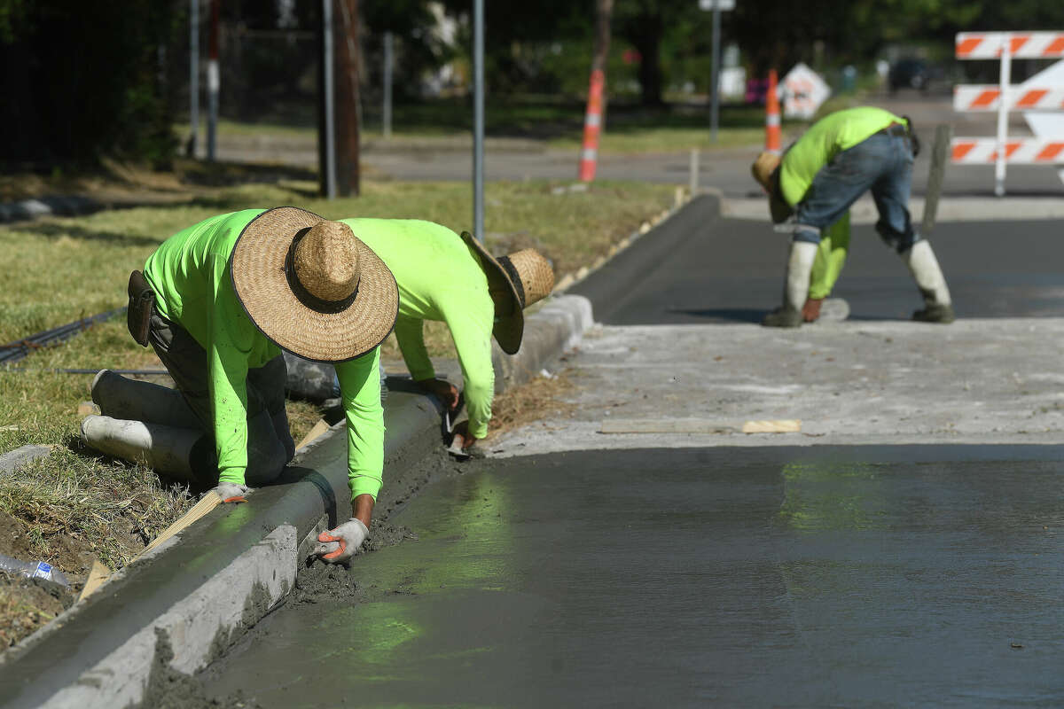 Beaumont's yearlong road repair projects on course for November finish