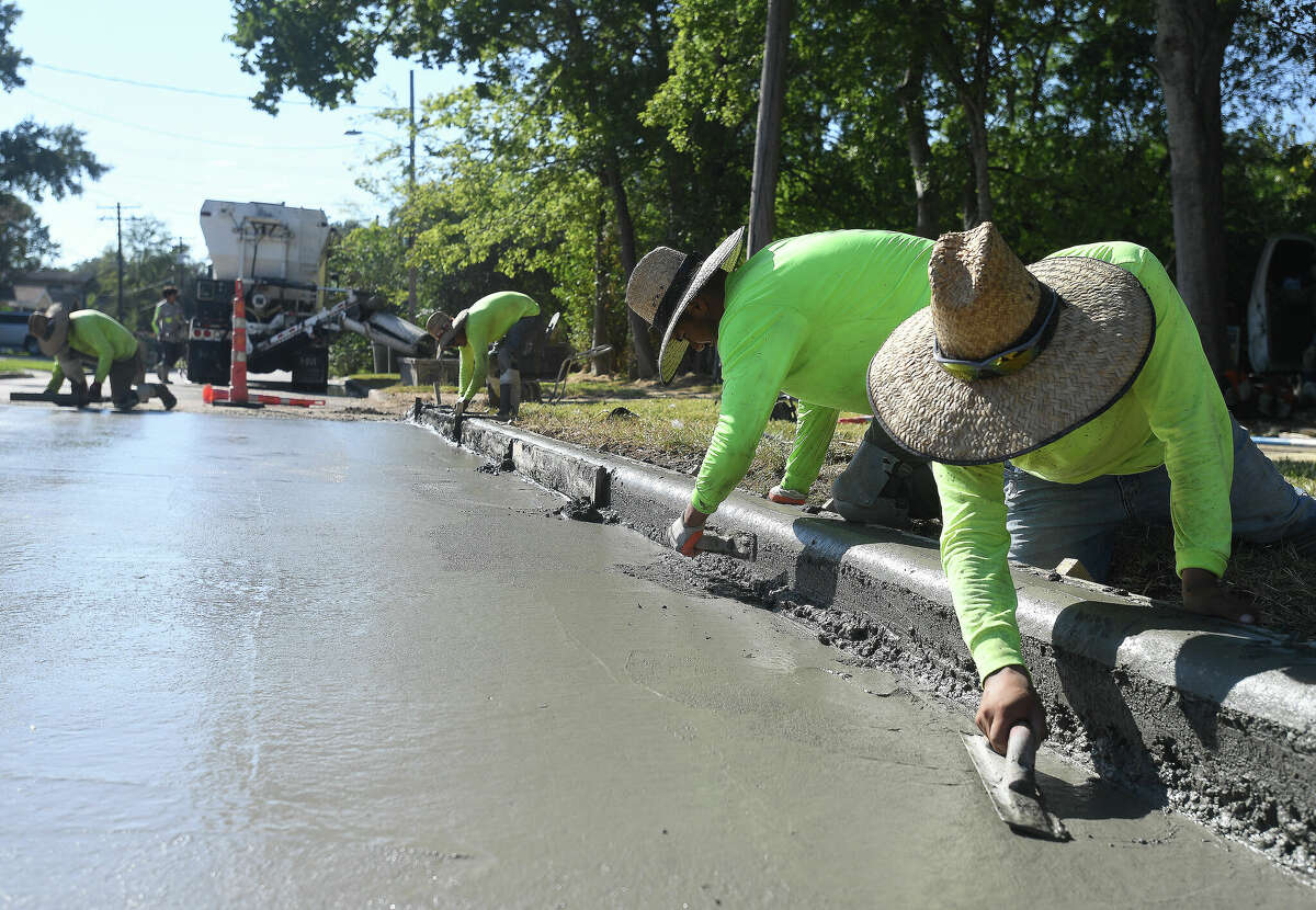 Beaumont's yearlong road repair projects on course for November finish