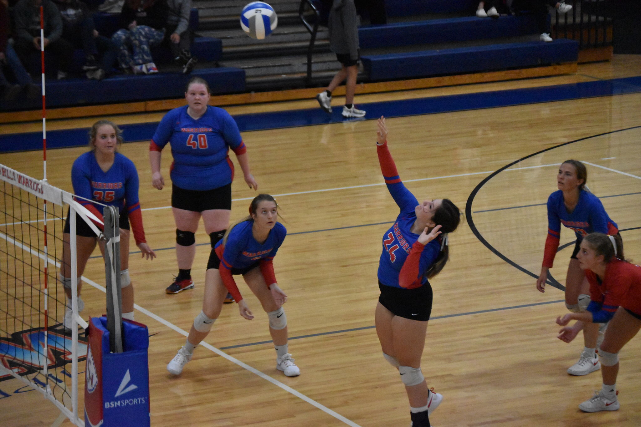 Chippewa Hills volleyball falls to White Cloud 3 1 on Tuesday