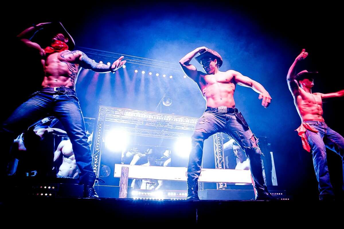 Girls Night Out performances feature state-of-the-art lighting, special effects and dances by scantily clad muscled men.