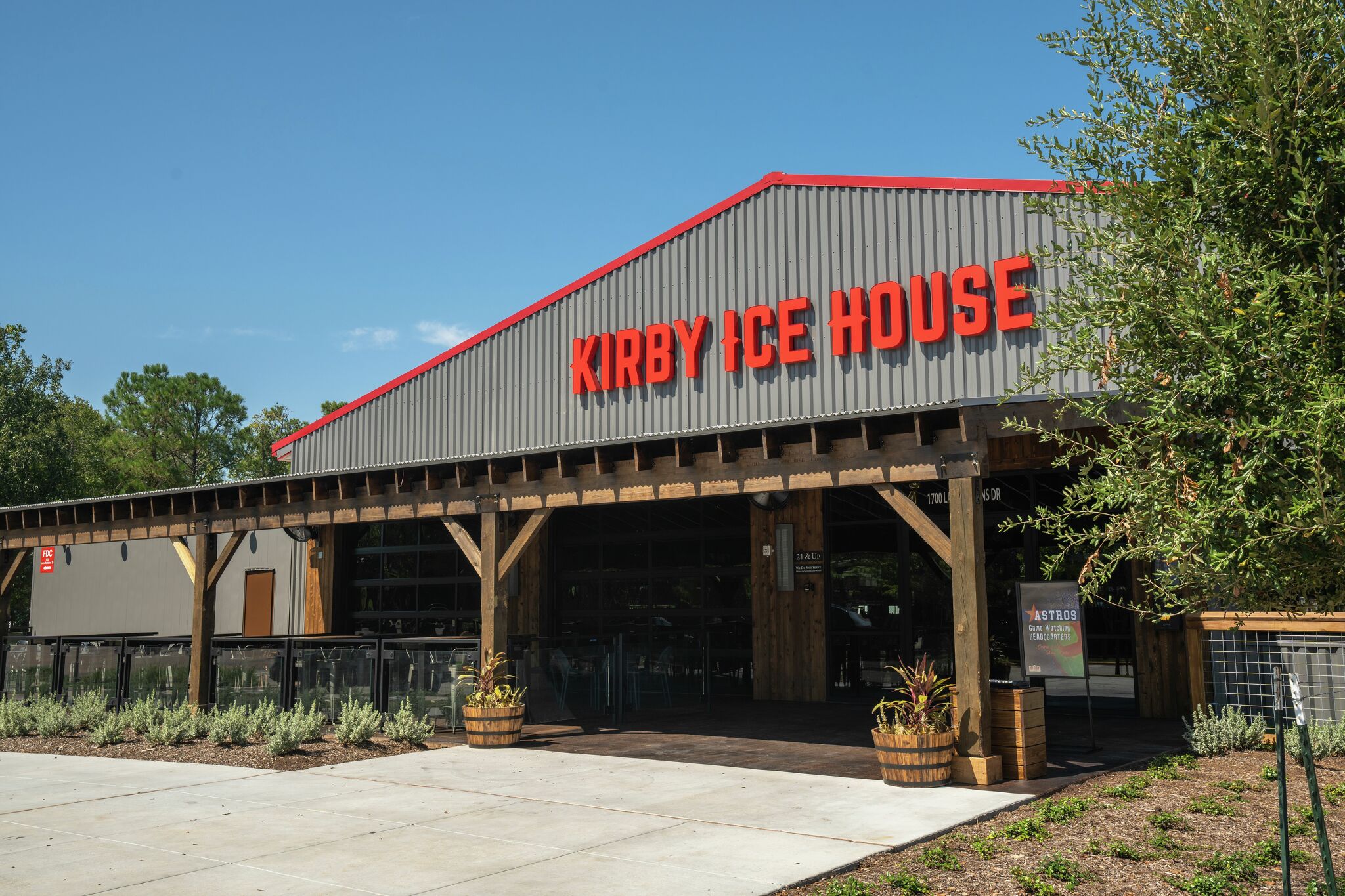 Kirby Ice House Construction Update 