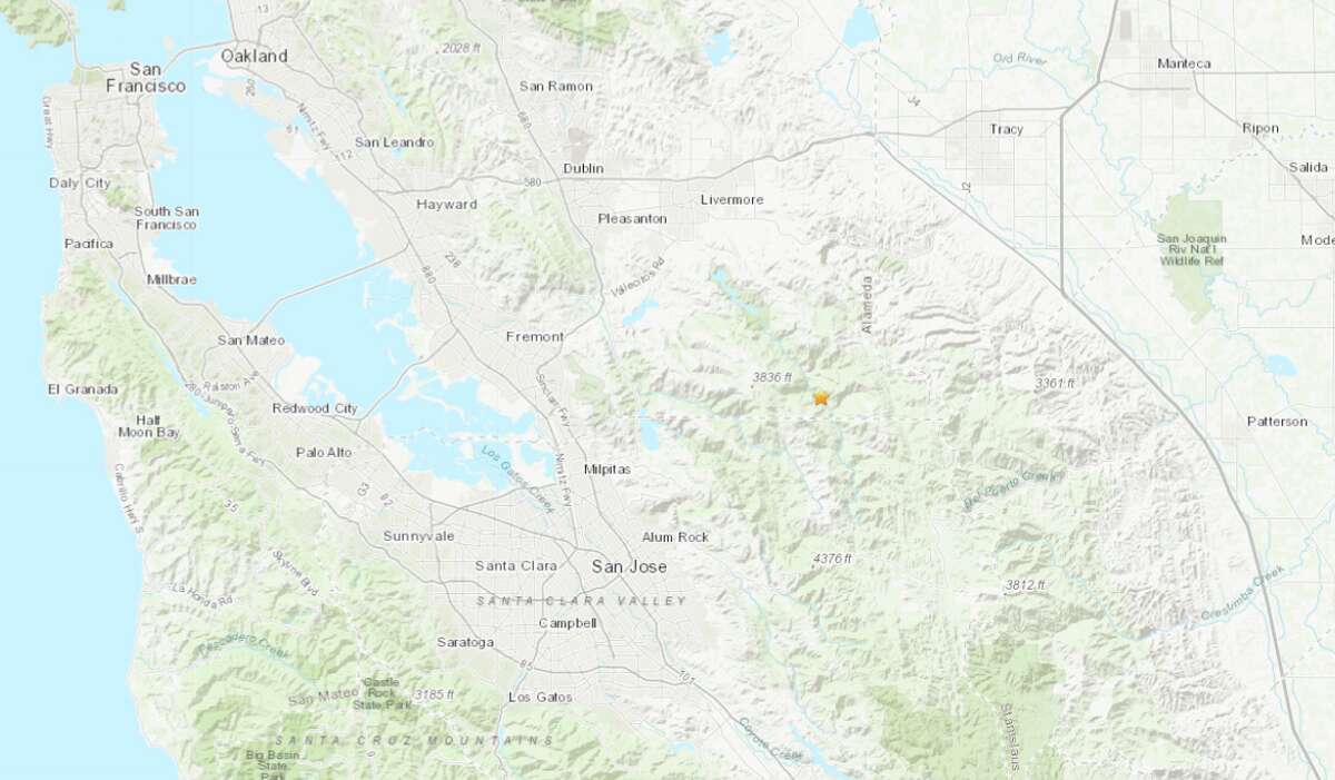 A magnitude 3.4 earthquake struck in the hills of Alum Rock on Wednesday morning.