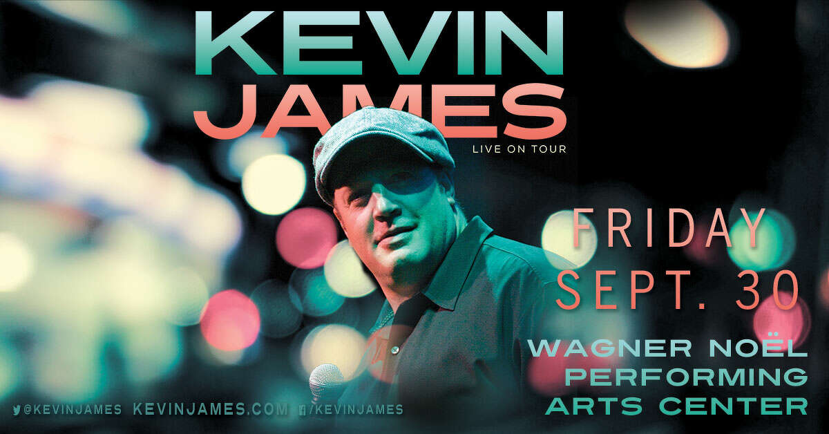 Kevin James will be at the Wagner Noel Performing Arts Center Friday. 