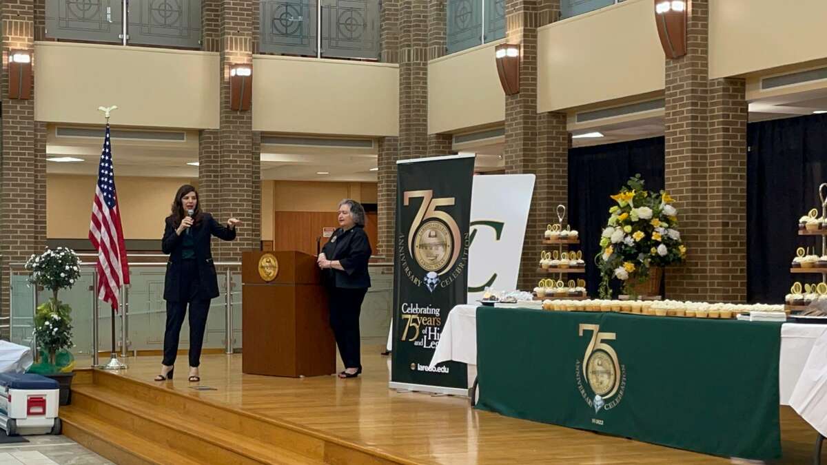 Laredo College celebrated its 75th anniversary of its foundation at the Kazen Students Center on September 28th, 2022.