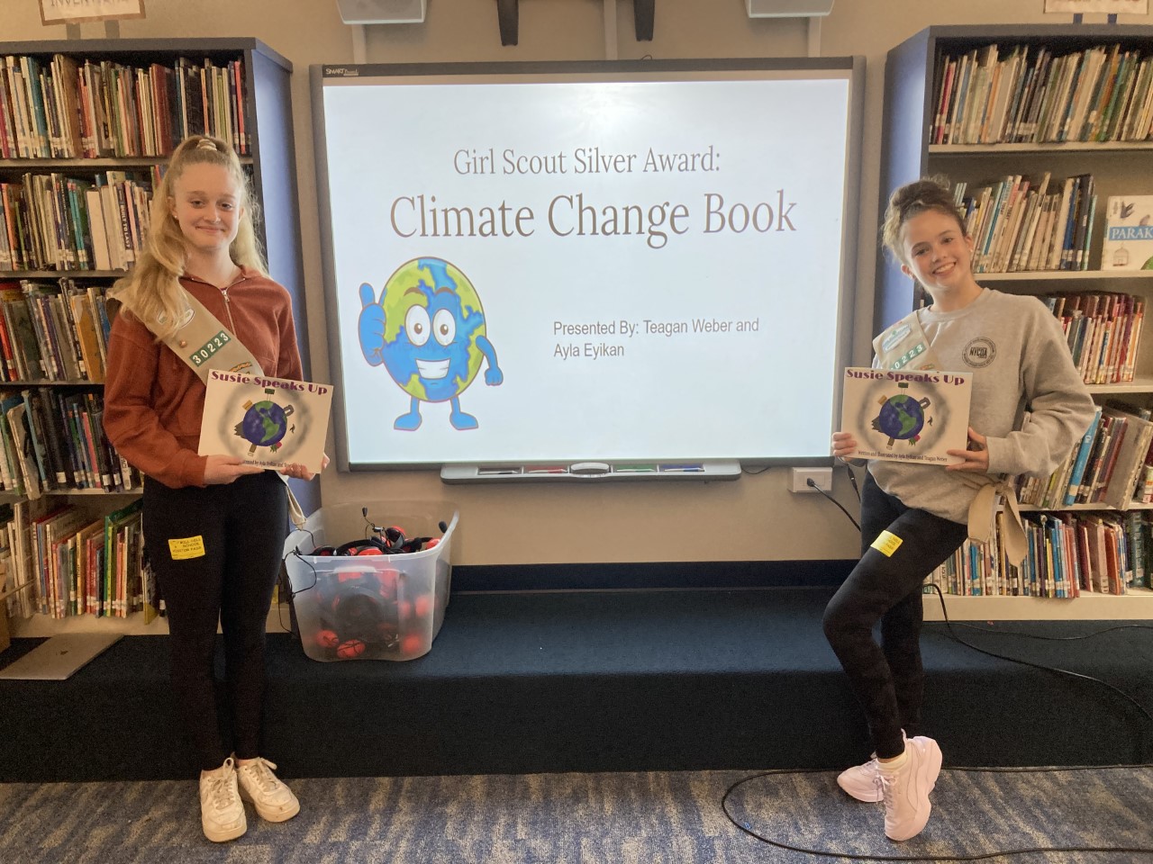 Community news: Fairfield Girl Scouts create climate change book