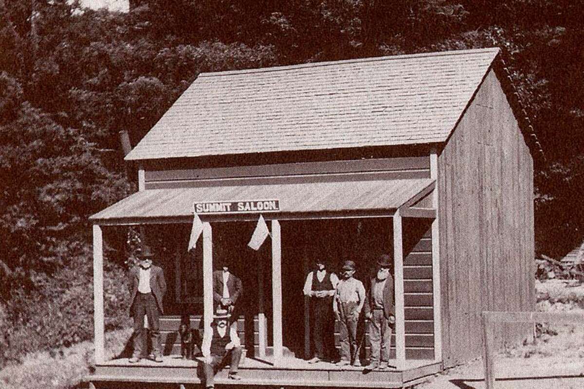Summit Saloon, Canyon, California. Date unknown. 