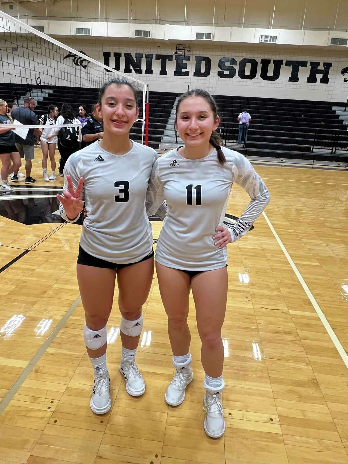 Sierra and Jazz Sanchez play for the Lady Panthers volleyball team.