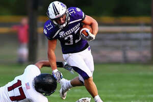 North Branford RB Tommy Hansen showing no fear since day one