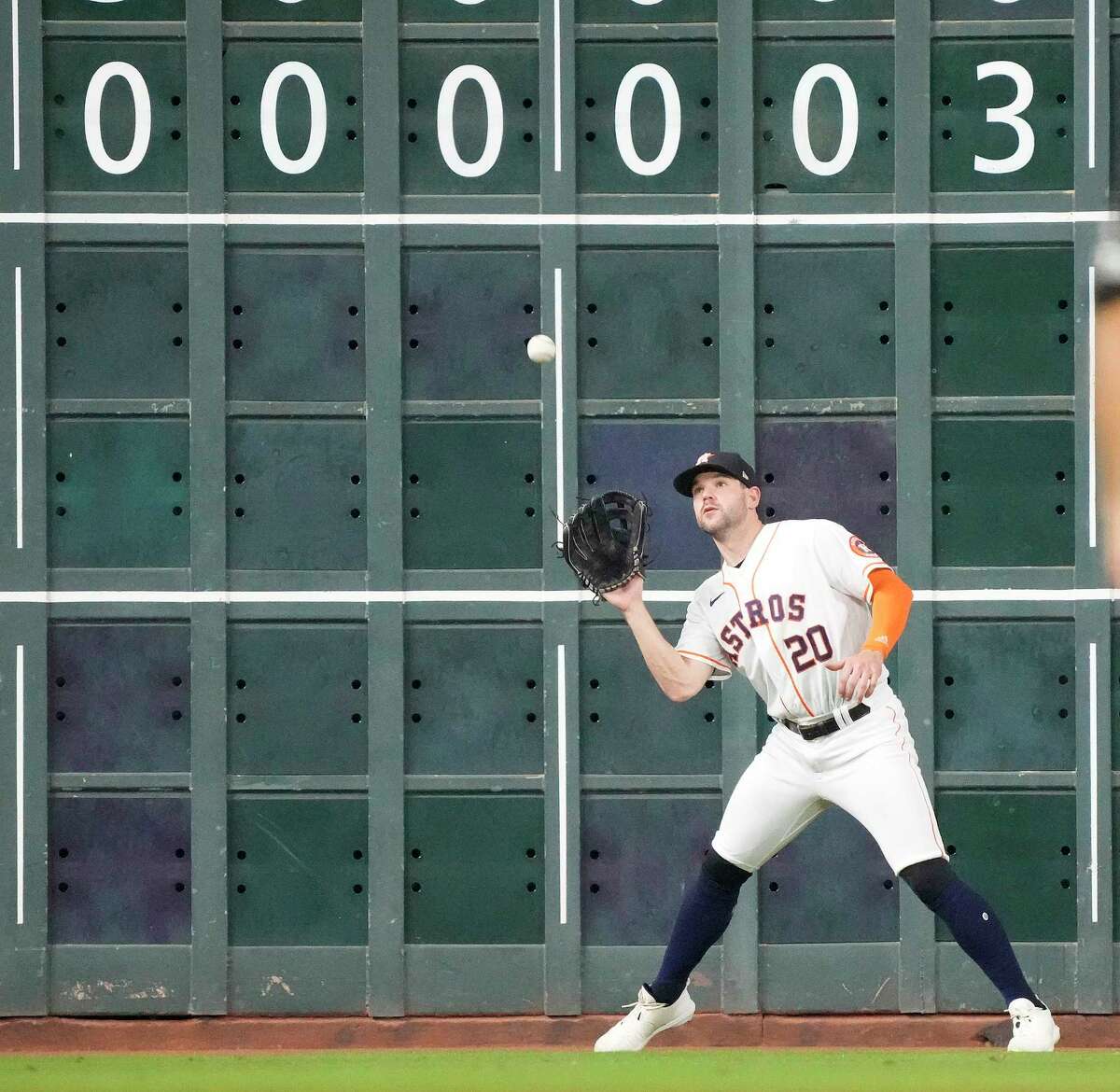In a switch from recent weeks, Chas McCormick got the start in center field instead of Mauricio Dubón with Justin Verlander pitching Tuesday, perhaps a preview of what might come in the playoffs. 