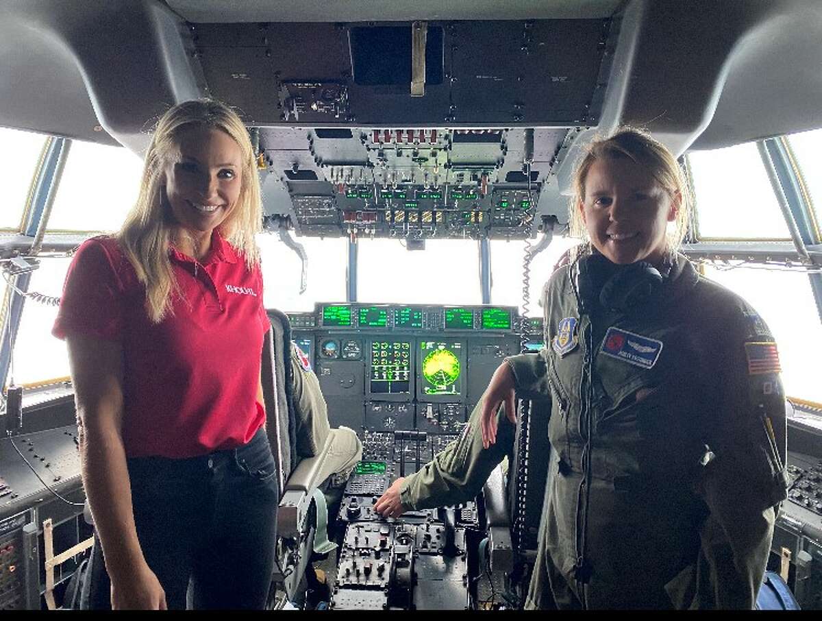 KHOU 11 meteorologist Chita Craft set out with professional storm chasers to track Hurricane Ian. She describes what it was like flying in the eye of the Category 4 storm for four long hours. 
