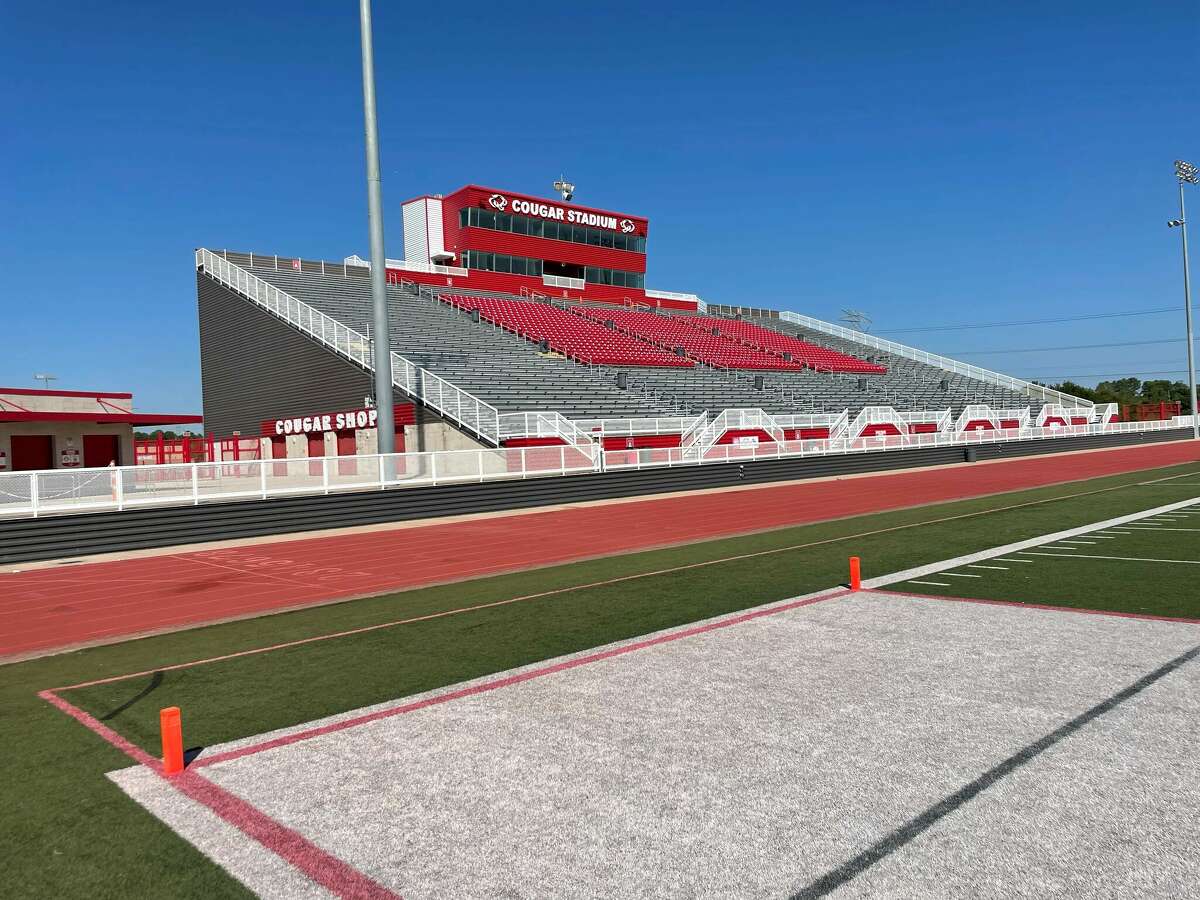 Cougar Stadium is located at 14703 FM 2100 in Crosby.