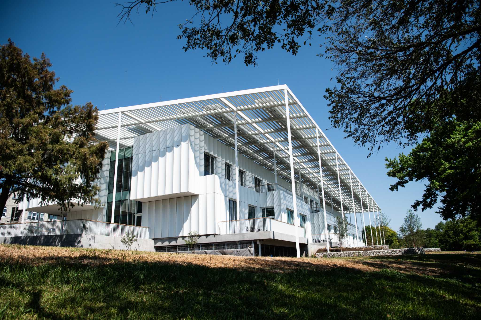 Inside Houston Endowment's new building in Spotts Park