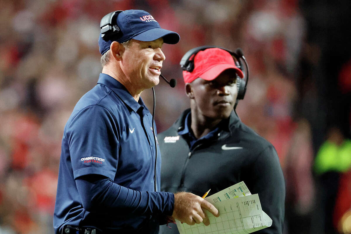 UConn football coach Jim Mora embracing challenge