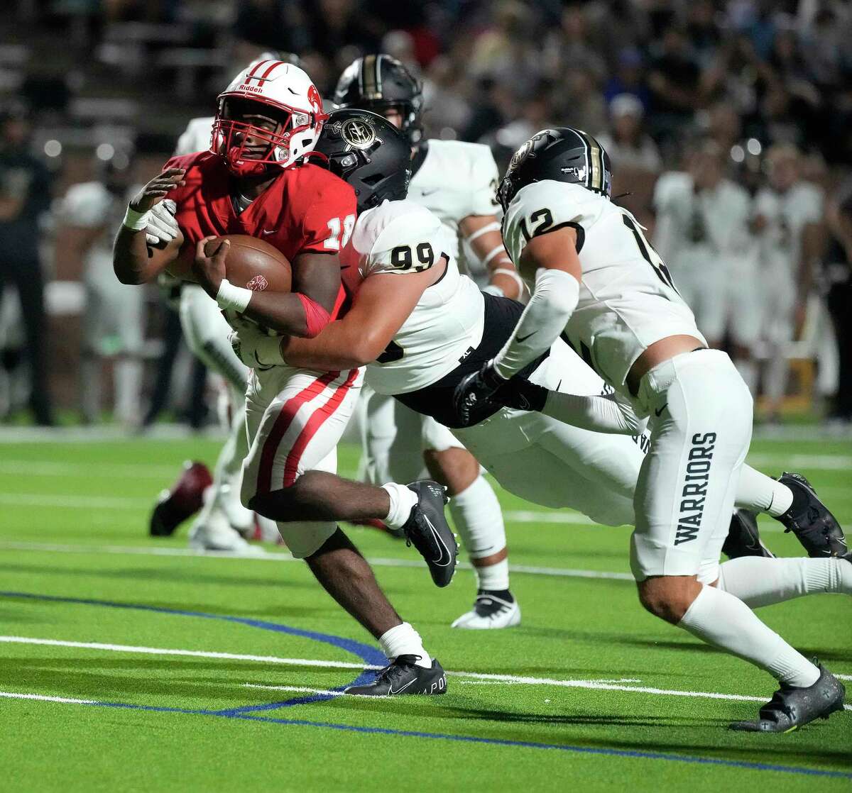 Katy Tigers rout Jordan Warriors to remain undefeated
