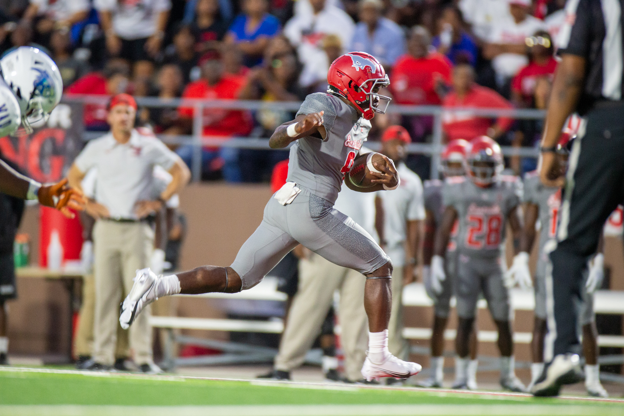 Watch: Panthers arrive for first home game of 2021