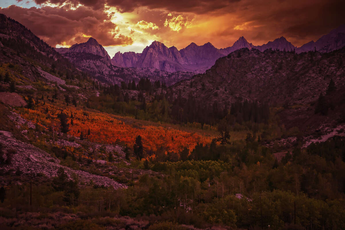 Groves above Cardinal Village at the Middle Fork of Bishop Creek in Inyo County on Sept. 27, 2022.