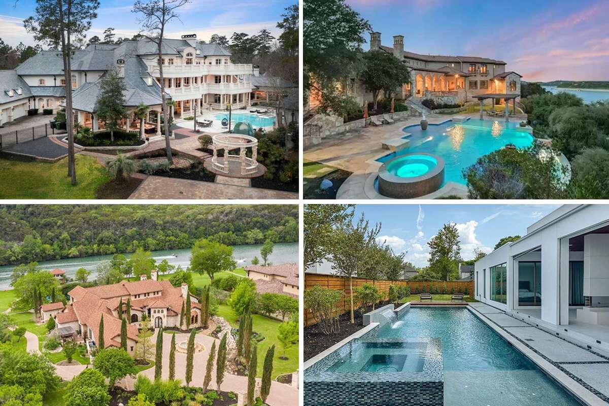 The 10 most expensive homes listed for sale in Texas this month