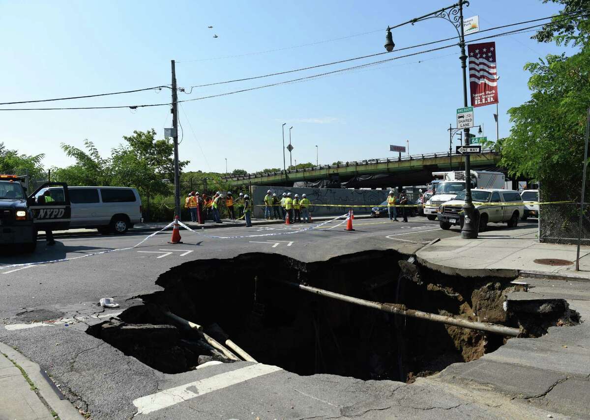 Is your neighborhood at risk of sinkhole damage? You might be surprised ... The thought of a giant hole splitting open the ground without warning seems like it should only exist in movies, but sinkholes are an increasingly common phenomenon with grave consequences. On July 18, 2022, a massive sinkhole opened in the Bronx, gobbling up a van and a significant amount of the road. In Winston-Salem, North Carolina, a woman fell into a sinkhole that opened up in the lot of a used car dealership on Sept. 15, 2022. Luckily she had only minor injuries, despite multiple cars falling in with her. A van drove into a sinkhole in the middle of the street in Evansville, Indiana, just a day later. A water main break, which was in the process of being repaired, caused the sinkhole. In light of recent sinkhole occurrences across the U.S., Stacker investigated some of the primary risk factors for sinkholes and where those factors may be present using information from the U.S. Geological Survey and other scientific sources. There are multiple ways sinkholes can form, but the three main categories are dissolution sinkholes, cover-subsidence sinkholes, and cover-collapse sinkholes. All three types of sinkholes require the movement of significant amounts of soil or bedrock to make a hole in the...