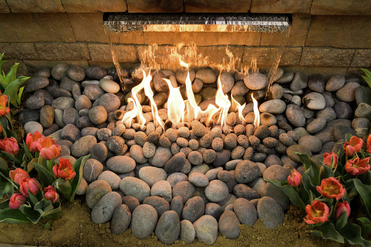 Check out some cool outdoor fire features at the San Antonio Fall Home + Garden Show.