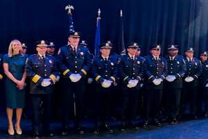Stamford police promote 11 officers, most in nearly 20 years