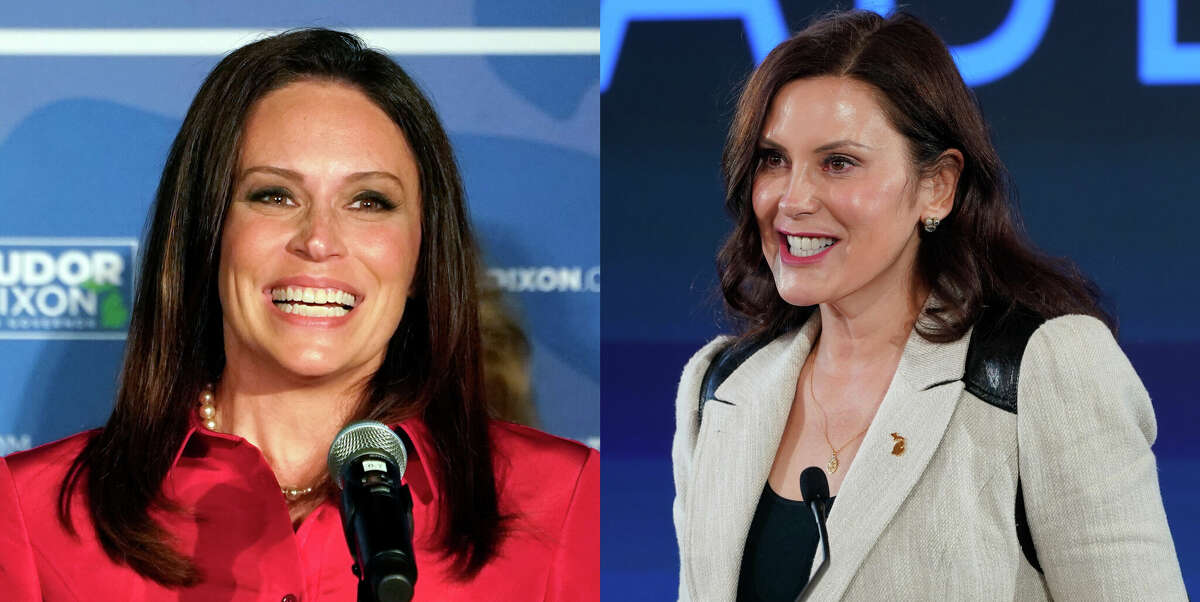 Republican nominee Tudor Dixon takes on incumbent Democratic Gretchen Whitmer on Nov. 8 in Michigan's general election. This is the first time in Michigan's history that two women have competed to be governor.