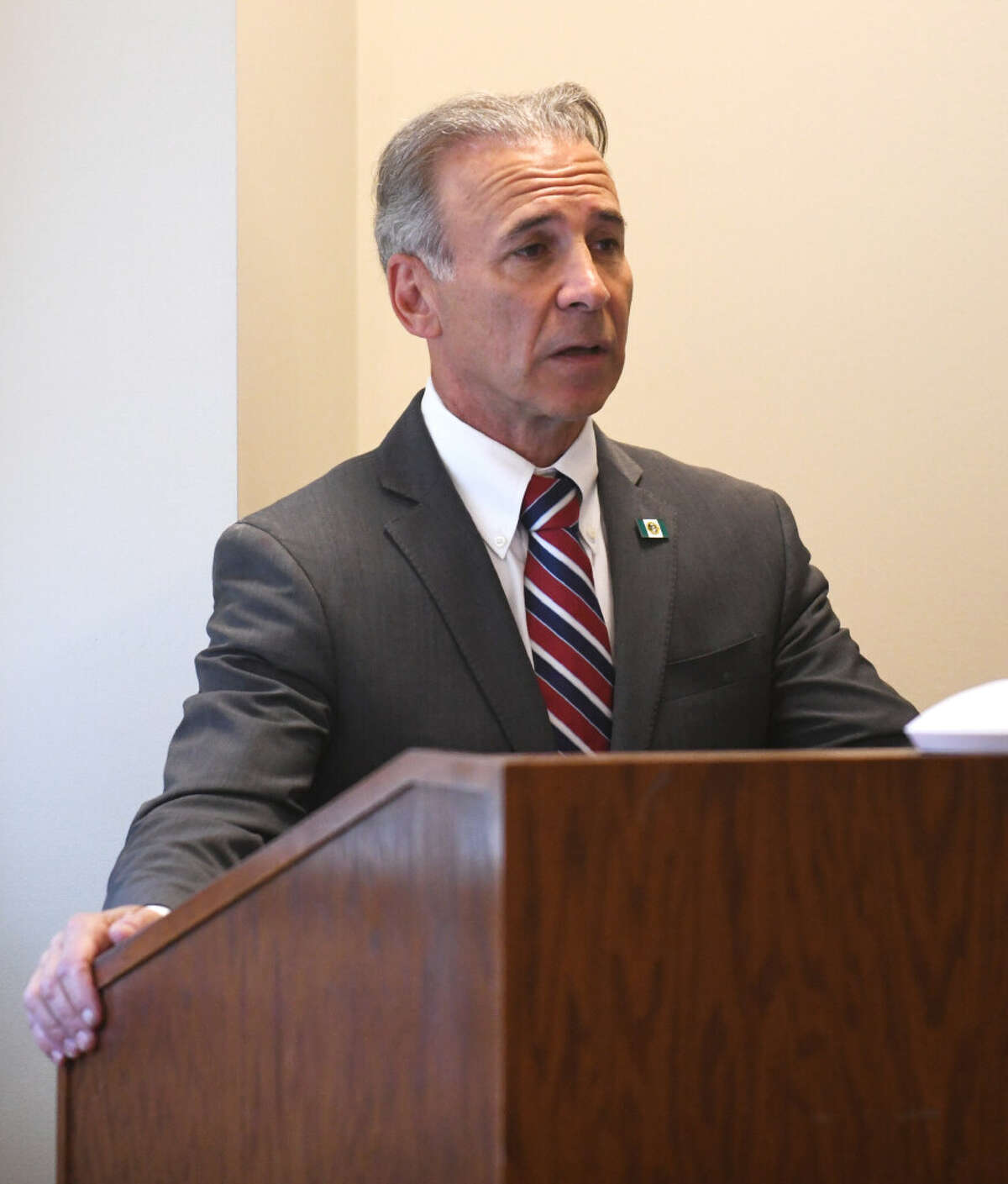 Greenwich First Selectman Fred Camillo has pushed for the independent investigation into the allegations of discriminatory hiring practices in the school district. The Board of Selectmen approved a waiver to hire the firm of Day Pitney, LLP