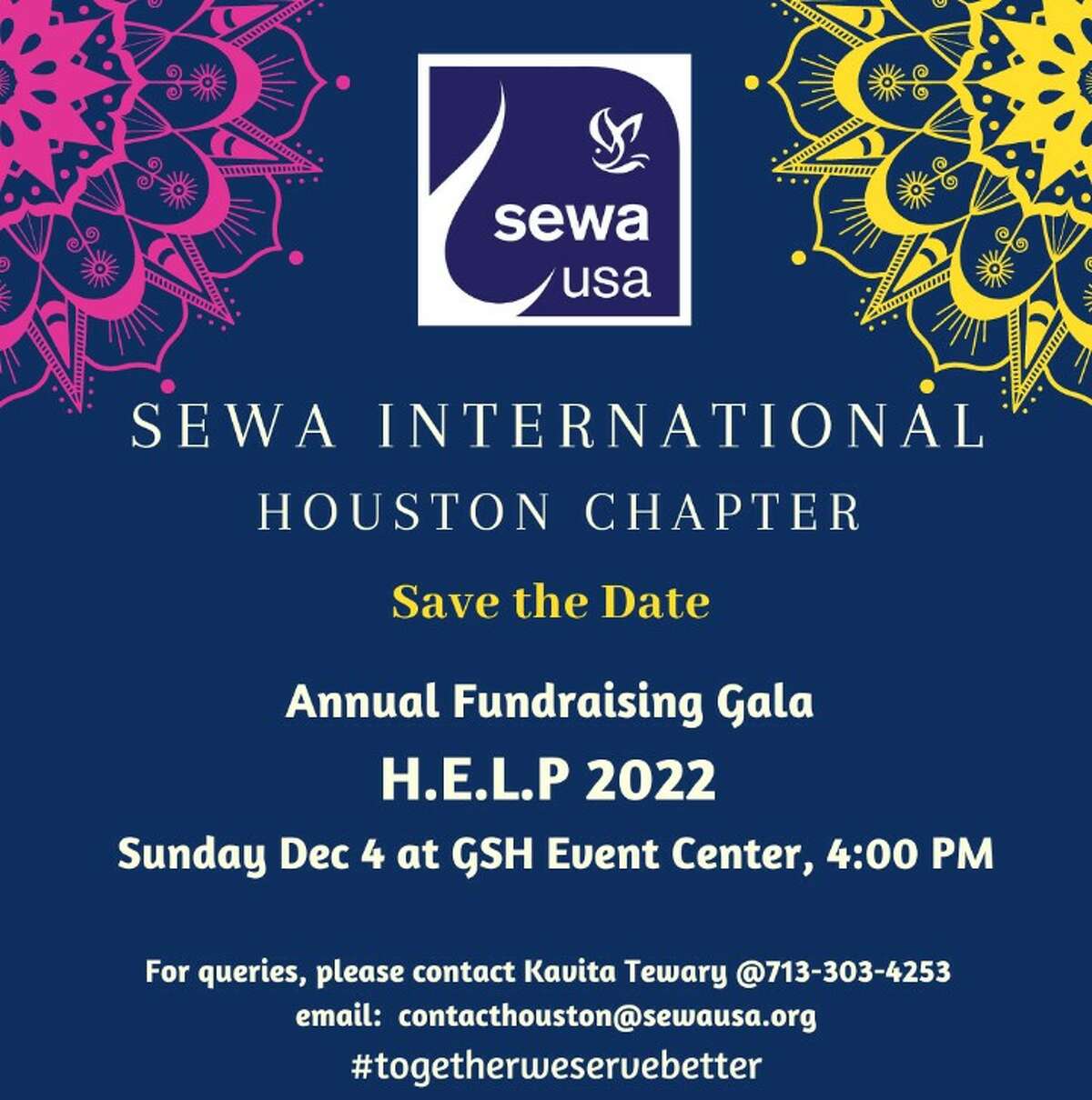 Tickets are now available for nonprofit Sewa International’s annual fundraising gala. 