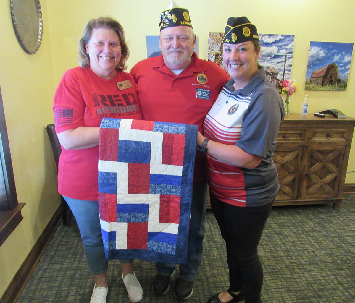 Quilts of Valor honors 100yearold World War II veteran at Stillwater
